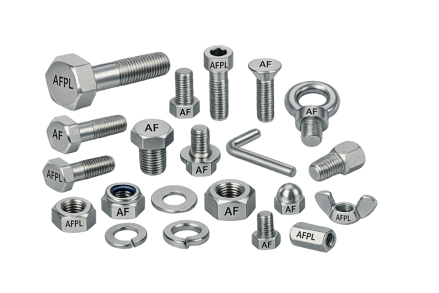 Different Types of Nuts and Bolts