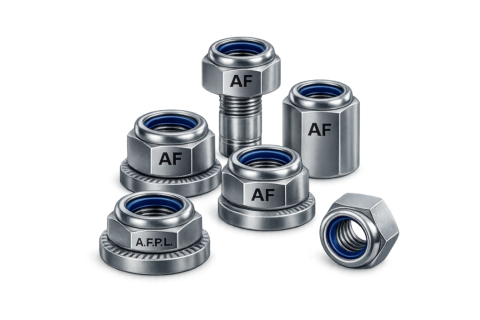 NASM25027 Self-Locking Nuts